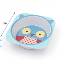 Best selling high quality children dinnerware bamboo fiber cartoon kids feeding cutlery bowl fork spoon