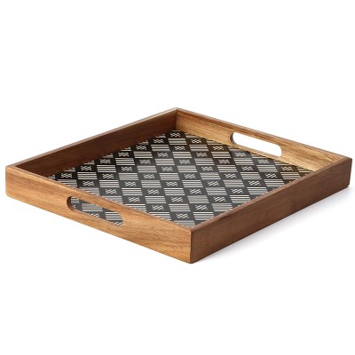 wood serving tray